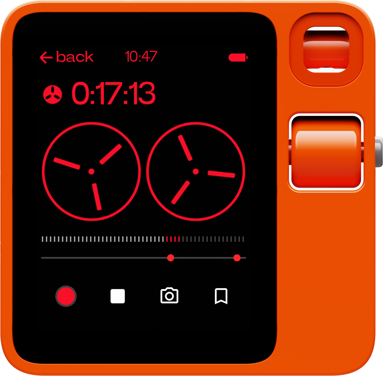 magic recorder interface on rabbit r1